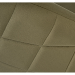 Стул велюровый хаки на золотистых металлических ножках Vendramin Chair варинант исполнения - 5 | Loft Concept в Липецке