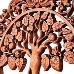 Панно из дерева LeafBerry Panel With Trees варинант исполнения - 2 | Loft Concept в Липецке