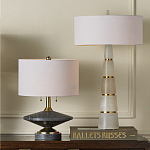 Настольная лампа с конусовидным каменным корпусом Regency варинант исполнения - 3 | Loft Concept в Липецке