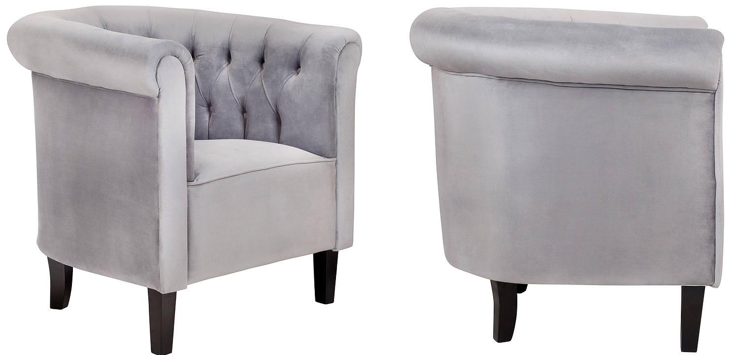 Кресло Cesare Armchair grey Кресло Cesare Armchair grey - Loft-Concept в Липецке