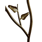 Стеллаж металлический с птичками Primavera варинант исполнения - 5 | Loft Concept в Липецке