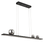 Светодиодная линейная люстра IONA Сhandelier black 103 варинант исполнения - 2 | Loft Concept в Липецке