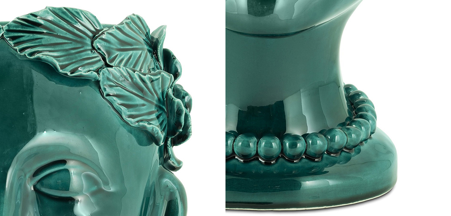 Ваза Vase Selva Mono Copper Green Ваза Vase Selva Mono Copper Green - Loft-Concept в Липецке