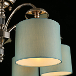 Люстра потолочная Nikoletta с бирюзовым плафоном варинант исполнения - 4 | Loft Concept в Липецке