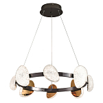 Люстра подвесная круглая с овальными плафонами Iona chandelier варинант исполнения - 3 | Loft Concept в Липецке