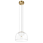 Подвесной светильник с куполообразным прозрачным стеклянным плафоном Grada Light варинант исполнения - 5 | Loft Concept в Липецке