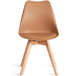 Стул с мягким сиденьем Arvika Latte варинант исполнения - 5 | Loft Concept в Липецке