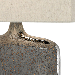 Настольная лампа керамическая с тканевым прямоугольным абажуром Flask варинант исполнения - 1 | Loft Concept в Липецке