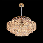 Люстра хрустальная в неоклассическом стиле на золотистом каркасе Majesty варинант исполнения - 6 | Loft Concept в Липецке