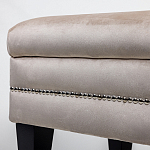 Мягкая банкетка с зоной для хранения Casket Beige варинант исполнения - 3 | Loft Concept в Липецке