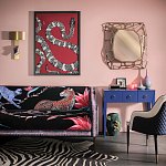 Диван ZAMBEZI Sofa Лиловый цвет варинант исполнения - 5 | Loft Concept в Липецке