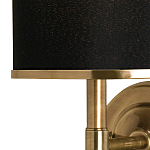 Бра с черным цилиндрическим абажуром Mid Century варинант исполнения - 1 | Loft Concept в Липецке