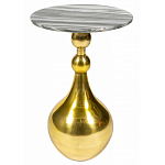 Кофейный столик с мраморной столешницей Sleeve Arabia варинант исполнения - 1 | Loft Concept в Липецке