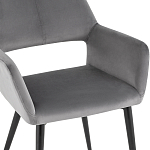 Стул с подлокотниками серый NEASAN STOOL варинант исполнения - 6 | Loft Concept в Липецке