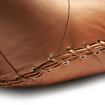 Дизайнерское кожаное кресло в форме руки Poltronova Joe Gold  Armchair варинант исполнения - 9 | Loft Concept в Липецке