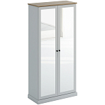 Двухдверный шкаф с зеркальными дверцами Percent Closet варинант исполнения - 2 | Loft Concept в Липецке