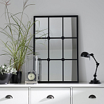 Зеркало-окно Rect Black 90 варинант исполнения - 2 | Loft Concept в Липецке