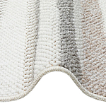 Ковер из полиэстера с узором Light Zebra варинант исполнения - 3 | Loft Concept в Липецке