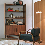 Кресло с каркасом из темного дерева Estay Chair варинант исполнения - 7 | Loft Concept в Липецке