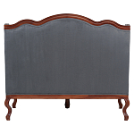 Диван двухместный из натурального бука цвета антрацит Solid Luxury варинант исполнения - 2 | Loft Concept в Липецке