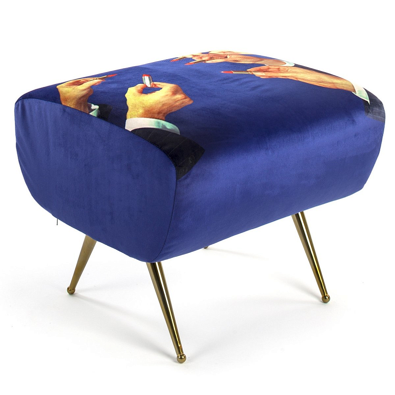 Оттоманка Seletti Pouf Lipsticks Фиолетовый Латунь Оттоманка Seletti Pouf Lipsticks Фиолетовый Латунь в Липецке | Loft Concept
