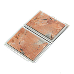 Портсигар с газовой зажигалкой из натурального камня Пегматит Stone Cigarettes Cases варинант исполнения - 2 | Loft Concept в Липецке