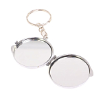 Зеркало брелок карманное двухстороннее из натурального камня Оникс Silver Stone Mirrors варинант исполнения - 6 | Loft Concept в Липецке