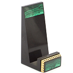 Подставка для телефона из натурального камня малахит Stone Stand варинант исполнения - 1 | Loft Concept в Липецке