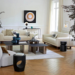 Приставной столик из массива манго AMORPHOUS варинант исполнения - 3 | Loft Concept в Липецке