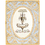 Декоративный постер в раме с рельефным растительным узором арабески New Collection of Arabesques Poster варинант исполнения - 4 | Loft Concept в Липецке