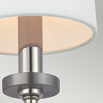 Бра для ванных комнат с белым тканевым цилиндрическим плафоном Feiss варинант исполнения - 2 | Loft Concept в Липецке