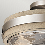 Потолочный светильник с прозрачным стеклянным плафоном с эффектом пузырьков Kichler варинант исполнения - 3 | Loft Concept в Липецке