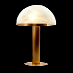 Настольная лампа c абажуром в форме купола из натурального камня  Heavenly Harmony варинант исполнения - 1 | Loft Concept в Липецке