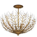 Потолочный светильник в форме цветка Hanging Flowers варинант исполнения - 2 | Loft Concept в Липецке