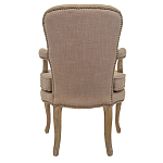 Кресло Aubrey Classical Armchair brown flax варинант исполнения - 2 | Loft Concept в Липецке