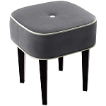 Квадратный мягкий пуф на черных ножках Winton Pouf Square варинант исполнения - 21 | Loft Concept в Липецке