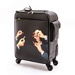 Чемодан дорожный SELETTI Travel Kit Trolley Lipstick Black варинант исполнения - 3 | Loft Concept в Липецке