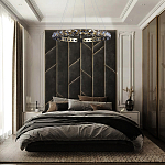 Люстра круглая подвесная с хрустальными элементами на золотом основании Диаметр 79 см Ring Horizontal варинант исполнения - 5 | Loft Concept в Липецке