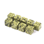 Камни для охлаждения виски из натурального камня змеевик Natural Stone Cube варинант исполнения - 4 | Loft Concept в Липецке