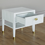 Прикроватная тумбочка с ящиком Elsa Dreams White варинант исполнения - 2 | Loft Concept в Липецке