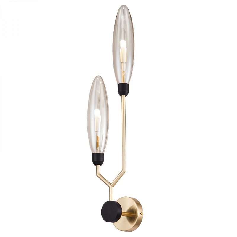 Бра Morosini Sconces Золотой Янтарь (Amber) Черный в Липецке | Loft Concept 