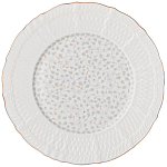 Обеденный сервиз белого цвета из фарфора на 6 персон 23 предмета Floral Charm варинант исполнения - 1 | Loft Concept в Липецке