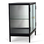 Сервант двухдверный с рифленым стеклом The Keeper варинант исполнения - 2 | Loft Concept в Липецке