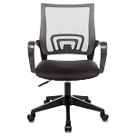 Офисное кресло с основанием из черного пластика Desk chairs Grey варинант исполнения - 3 | Loft Concept в Липецке