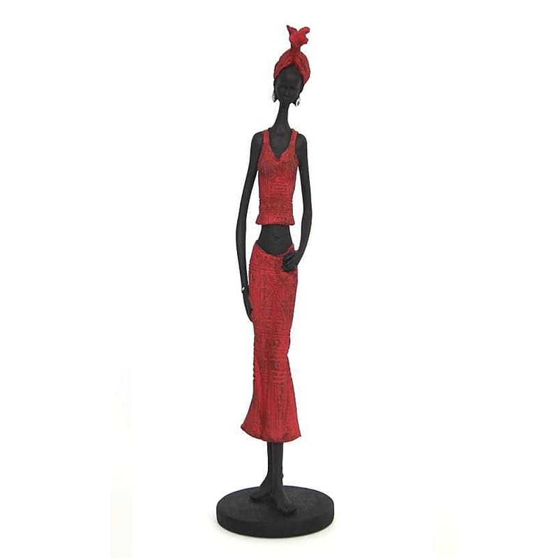 Фигурка негритянка из полистоуна African Casipea Мульти Фигурка негритянка из полистоуна African Casipea Мульти в Липецке | Loft Concept