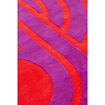 Дизайнерский ковер розовый Poltronova Sofo Rosancio Rug варинант исполнения - 3 | Loft Concept в Липецке