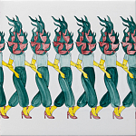 Плитка дизайнерская Фруктовый лес варинант исполнения - 2 | Loft Concept в Липецке