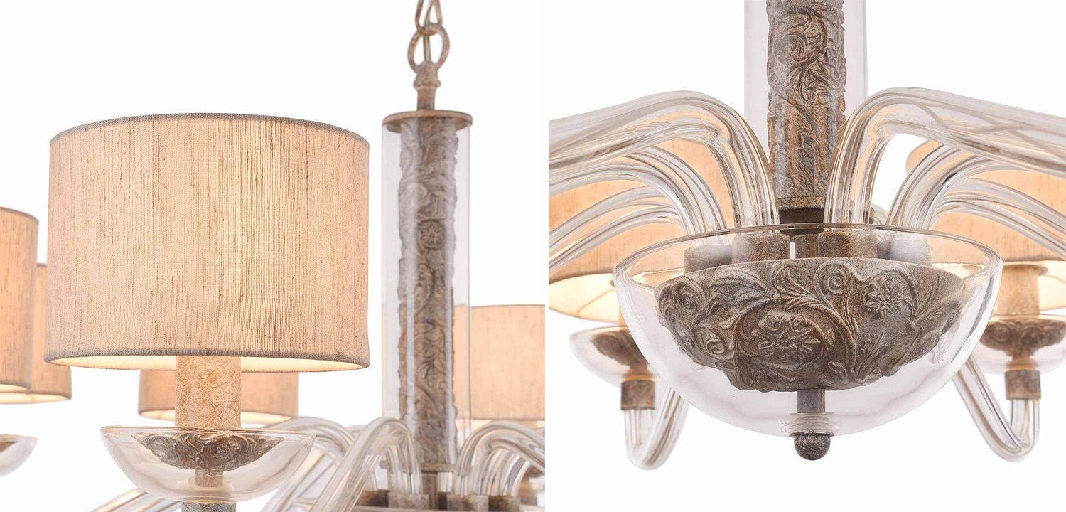 Люстра Sabella Light Chandelier 8 lamp Люстра Sabella Light Chandelier 8 lamp - Loft-Concept в Липецке
