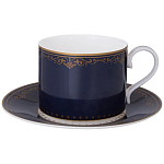 Чайный набор из фарфора синий на 6 персон 12 предметов 300 мл Porcelain Horse Set  варинант исполнения - 1 | Loft Concept в Липецке