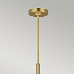 Люстра с 6-ю лампами на тонких изогнутых рожках в современном стиле Feiss варинант исполнения - 3 | Loft Concept в Липецке